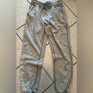 Abercrombie & Fitch Soft Gray Lounge Pants